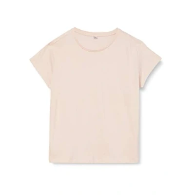 Image of Build Your Brand Women&#039;s Ladies Box Tee T Shirt, Pink, S