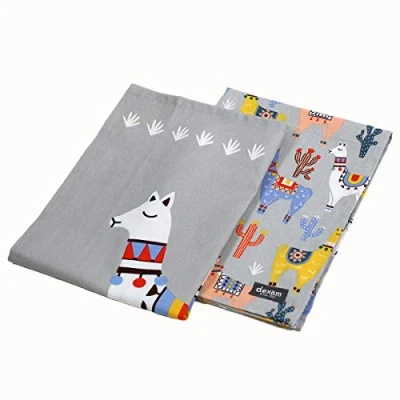 Image of Dexam No Probllama Set of 2 Tea Towels