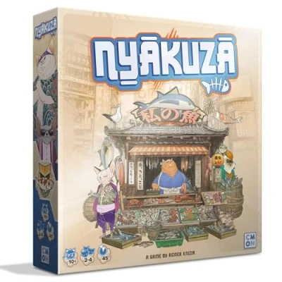 Image of CMON Nyakuza Family Strategy Game Ages 10+ 2 4 Players 45+ Minutes Playing Time