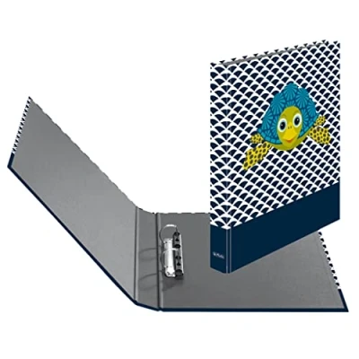 Image of Herlitz Ring Binder A4 (2 Rings, 25 mm), Cute Animals Turtle, 1 Piece, 50040223