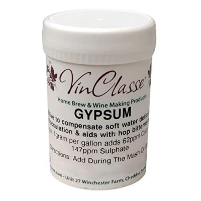 Image of VinClasse Calcium Sulphate Gypsum 100 Gram Tub