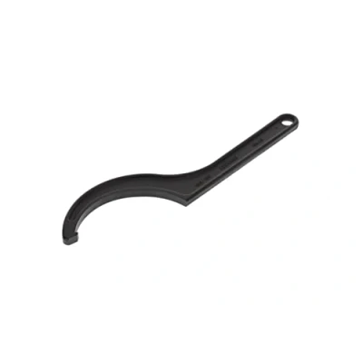 Image of GEDORE Hook spanner with lug, for Slotted nuts, AF 180 195 mm, Tip dia. 5 Ratchet spanner, 40