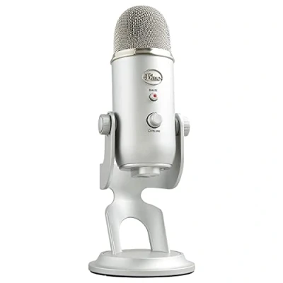 Image of Blue Microphones Logitech Yeti 10 Year Anniversary Edition Microphone USB Silver
