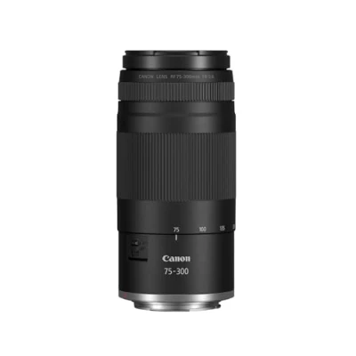 Image of Canon RF 75 300mm F4 5.6 Lens Lightweight Telephoto Zoom for Wildlife &amp; Sport Photography With Auto Focus Motor Super Spectra Coating EOS R System Camera Compatible