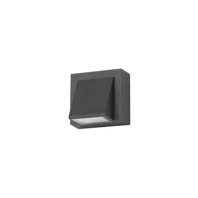 Image of Forlight Lighting Loyd Led Outdoor Wall Light Black IP54 PX 0395 NEG