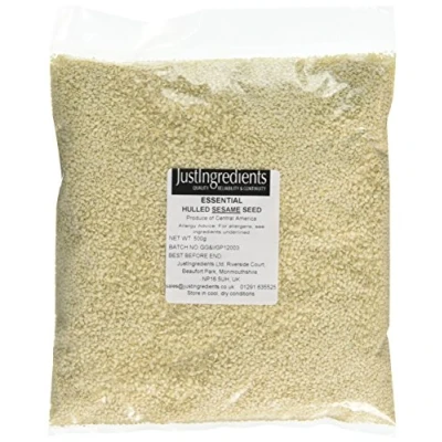 Image of JustIngredients Essentials Sesame Seeds Hulled 500 g, Pack of 2