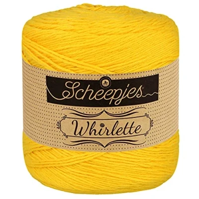 Image of Scheepjes Whirlette 858 Banana Yarn 5x100g