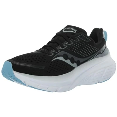 Image of Saucony Guide 17 Women&#039;s Running Shoes Size 4 Black, Lightweight, Supportive &amp; Breathable