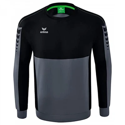 Image of Erima Adult Casual Six Wings Sweatshirt, Slate Grey, L