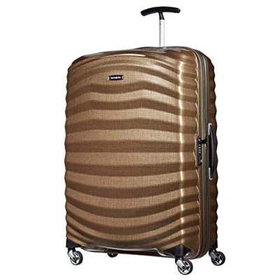 Image of Samsonite Lite Shock Spinner L Suitcase, 75 cm, 98.5 Litre, Brown (Sand)