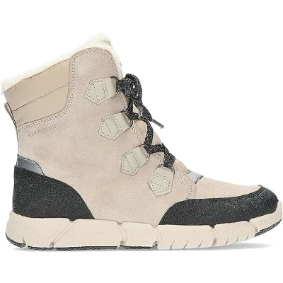 Image of Geox J Flexyper Girl B Ab Ankle boot, beige, 6 UK
