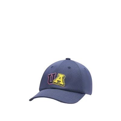 Image of Under Armour Girl&#039;s UA Blitzing Adj Washed Navy / OSFM