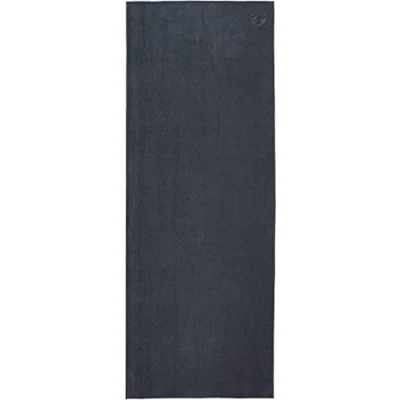 Image of Manduka Unisex Equa Yoga Towel Mat, Thunder, Standard
