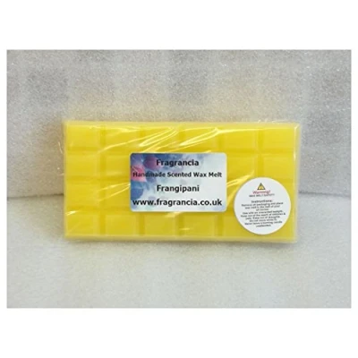Image of A Single Handmade Highly Scented Wax Melt Bar (Frangipani)