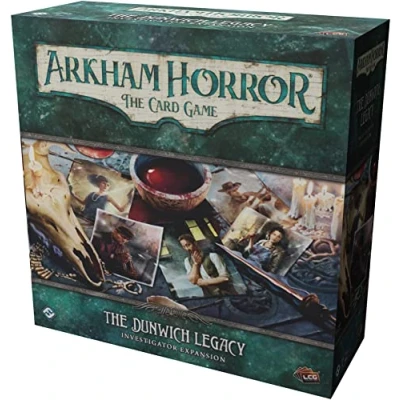 Image of Fantasy Flight Games Arkham Horror The Card Game: Dunwich Legacy Investigator Expansion Game Ages 14+ 1 2 Players 60 120 Minutes Playing Time