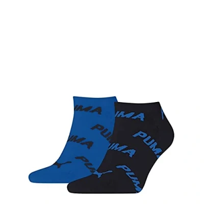 Image of Puma Sneaker, Navy/Grey/Strong Blue, 35/38 (Pack of 2)