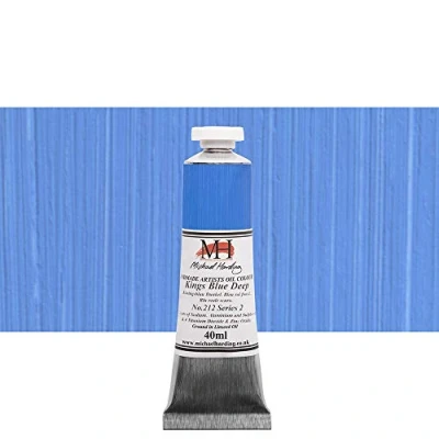 Image of Michael Harding Oil Colour : 40ml Kings Blue Deep