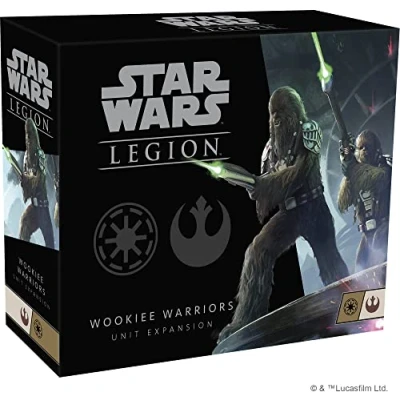 Image of Atomic Mass Games Star Wars Legion: Rebel Expansions: Wookie Warriors (2021) Unit Expansion Miniatures Game Ages 14+ 2 Players 90 Minutes Playing Time