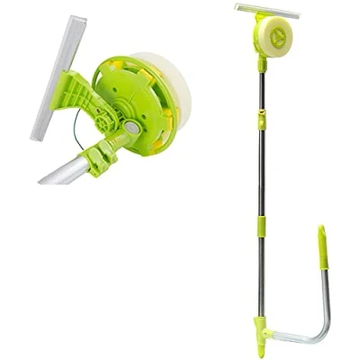 Image of Lucn Professional Window Squeegee Cleaner, Telescopic Washing Equipment, Glass Cleaning Tools for Indoor/Outdoor High U Type