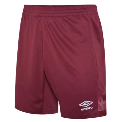 Image of Umbro Childrens Unisex Childrens/Kids Vier Shorts (New Claret) Multicolour Size UK 13