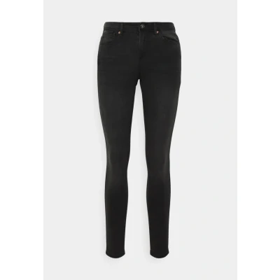 Image of ONLY Women&#039;s ONLWAUW MID SK BJ1097 NOOS Jeans, Washed Black, L/34