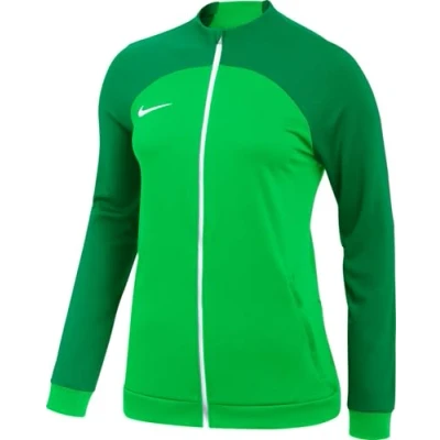 Image of NIKE DH9250 329 W NK DF ACDPR TRK JKT K Jacket Women&#039;s GREEN SPARK/LUCKY GREEN/WHITE Size L