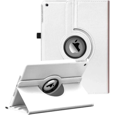 Image of World Biz Rotating Case For10.2&quot; (9th/8th/7th Generation, 2021/2020/2019), 360 Degree Rotation Stand Flip Cover, Auto Wake/Sleep for Apple iPad 10.2 (White)