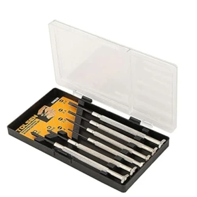 Image of Tolsen Precision Screwdriver Set for Small Screws Philips and Flat Headed 6pcs