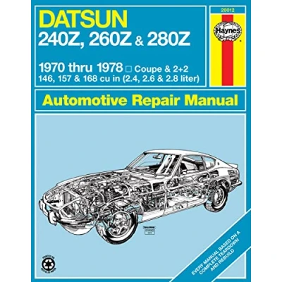 Image of Datsun 240Z (70 73), 260Z (74 75) &amp; 280Z (76 78) Haynes Repair Manual (USA)