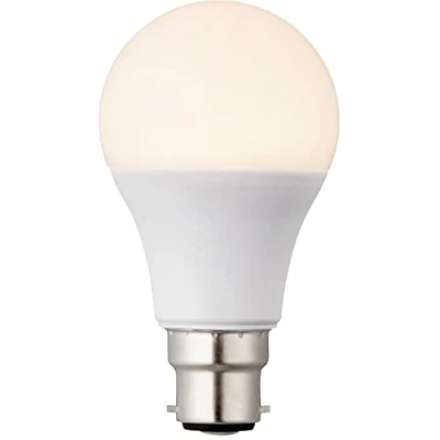 Image of 10W B22 GLS LED Light Bulb 3000k Warm White Colour Temperature Suitable for Indoor &amp; Outdoor Use 806 Lumens Flicker Free A+ Energy Rating