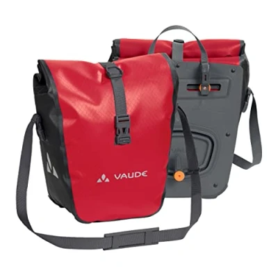 Image of Vaude Aqua Front Pannier Red, One Size
