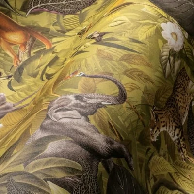 Image of A.S. Création PintWalls 387242 Non Woven Wallpaper Jungle Animals 10.05 x 0.53 m Made in Germany