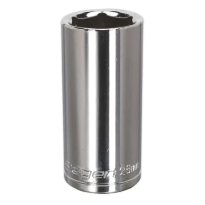 Image of Sealey S0680 WallDrive Socket, 1/2&quot; Square Drive, 26mm Deep