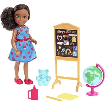 Image of Mattel Barbie Family Chelsea Career Teacher Doll