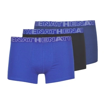 Image of Athena Men&#039;s Basic Color Swim Trunks, (Noir Marine Bleu 1910), Small (Size: 2) (Pack of 3)