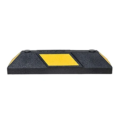 Image of Moravia Park AID Wheel Stop, LxWxH 550 X 150 100mm, Black/Yellow