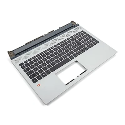 Image of Dell G15 5520/5521/5525 Palmrest &amp; ITALIAN Backlit Keyboard 09YDP0 + 05XT2X (WX16G) Phantom Grey (Renewed)