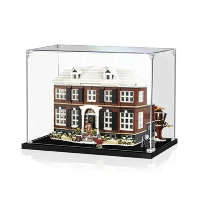Image of display case compatible with Lego 21325 Ideas Medieval Blacksmith Shop, acrylic for 21325, dustproof box (Lego model not included)(2mm)