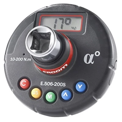 Image of Facom E.506 200S Torque and Angled Adapter, 1/2&quot; Square Drive, 10Nm 200Nm Capacity