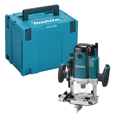 Image of Makita RP2303FCJ/2 240V ½ Plunge Router Supplied in a Makpac Case