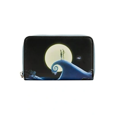 Image of Loungefly Nightmare Before Christmas Final Frame Zip Around Wallet, Multi, Wallet