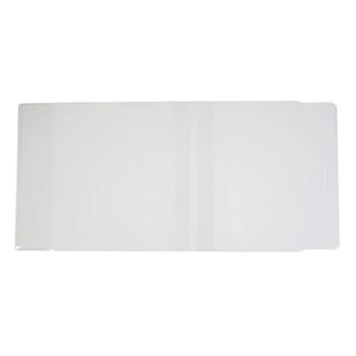 Image of 3 x PAPERBACK BOOK COVERS 212mm clear plastic reusable!