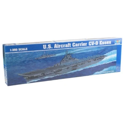 Image of Trumpeter TRU05602 U.S. Aircraft Carrier CV 9 Essex 1943 Model Kit, Various, Mittel