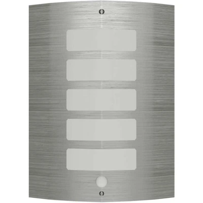 Image of vidaXL Wall Lamp Stainless Steel with Motion Sensor
