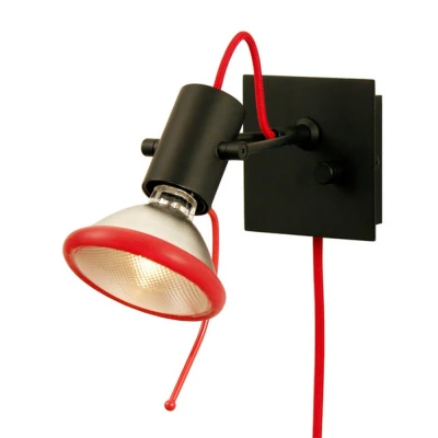 Image of Single Spotlight Black