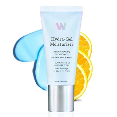 Image of Wonderskin Hydra Gel Face Moisturizer, Hydrating Facial Vitamin C Lotion, Hyaluronic Acid Cream, Moisturizing Cream for a Soft Radiant Glow, 1.7oz