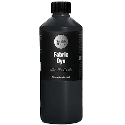Image of Scratch Doctor Liquid Fabric Dye Easy to Use Textile Paint for Sofas, Furniture, Clothing, Canvas, Shoes, Denim and More 23 Colours Available (Dark Grey, 1000ml)