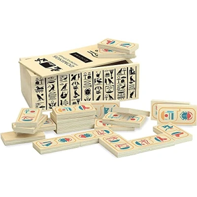 Image of Vilac Hieroglyph Dominoes Le Louvre, 9504, Multicolour