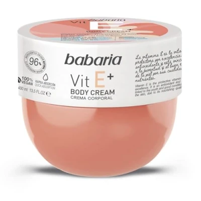 Image of Babaria Mature Skin Vitamin E Body Cream 400ml