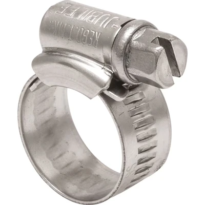 Image of Best Price Square HOSE CLIP, 304 S/S 11 16MM PK10 M00SS By JUBILEE